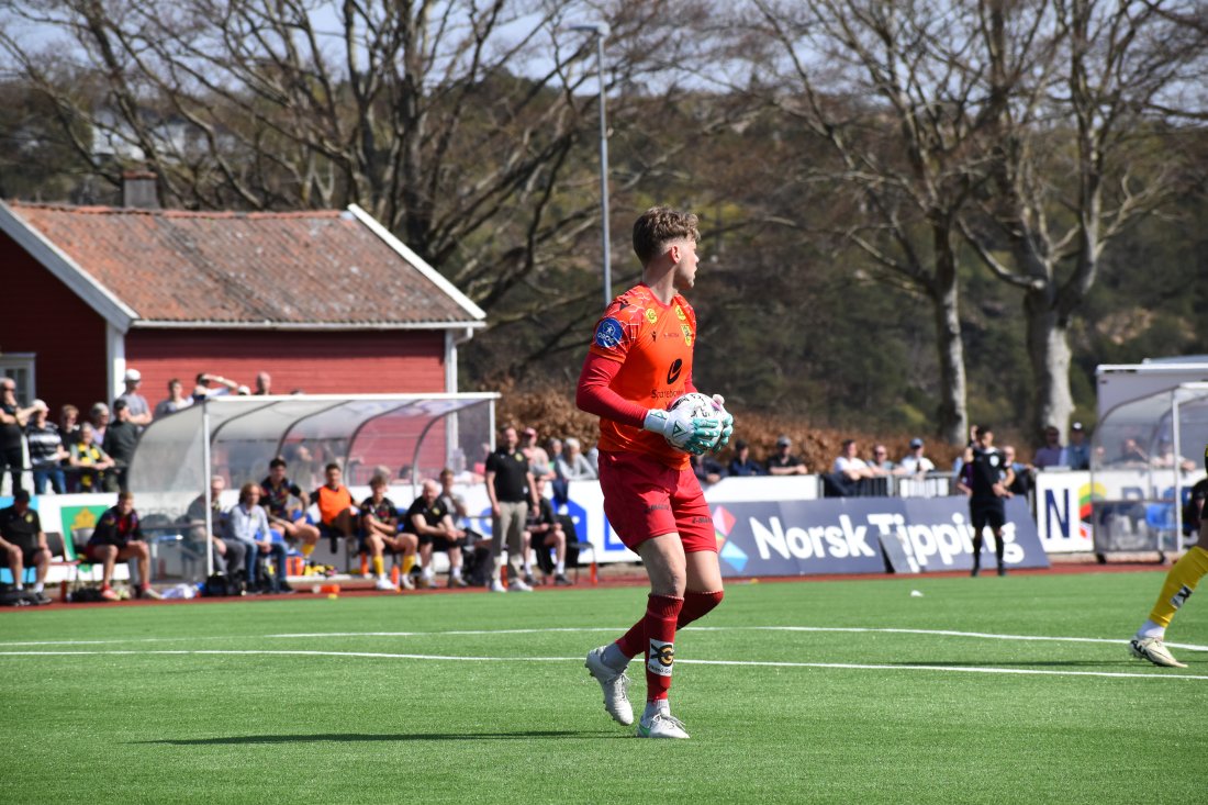 Anders i aksjon mot HamKam i cupen i vår.