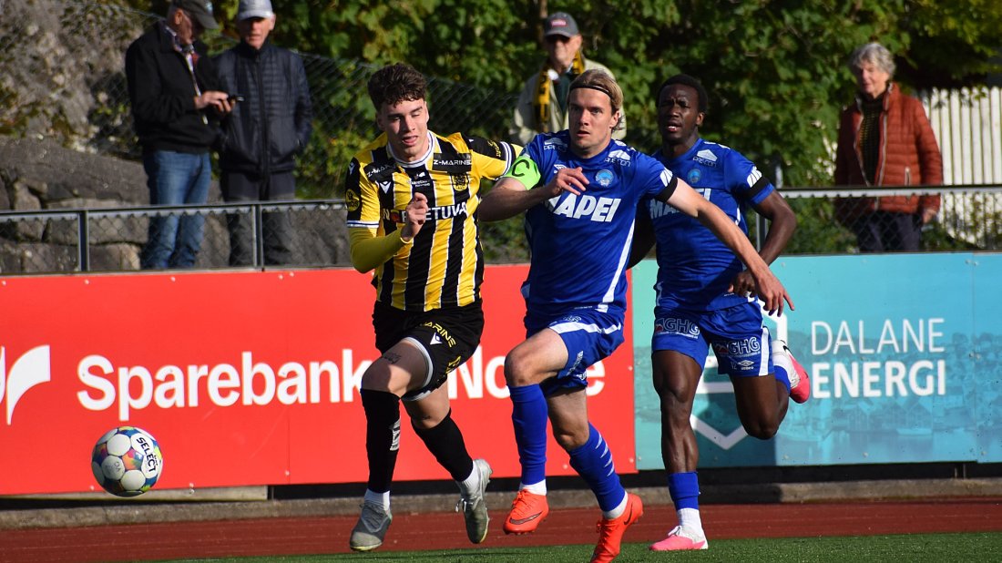 Breki Baxter leverte en god hjemmedebut mot Kongsvinger på søndag.