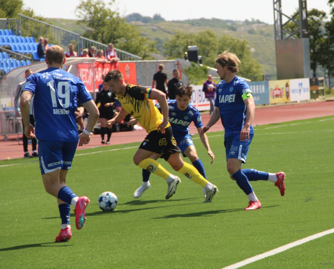 Chris Sleveland hadde to skudd i tverrligger mot Kongsvinger