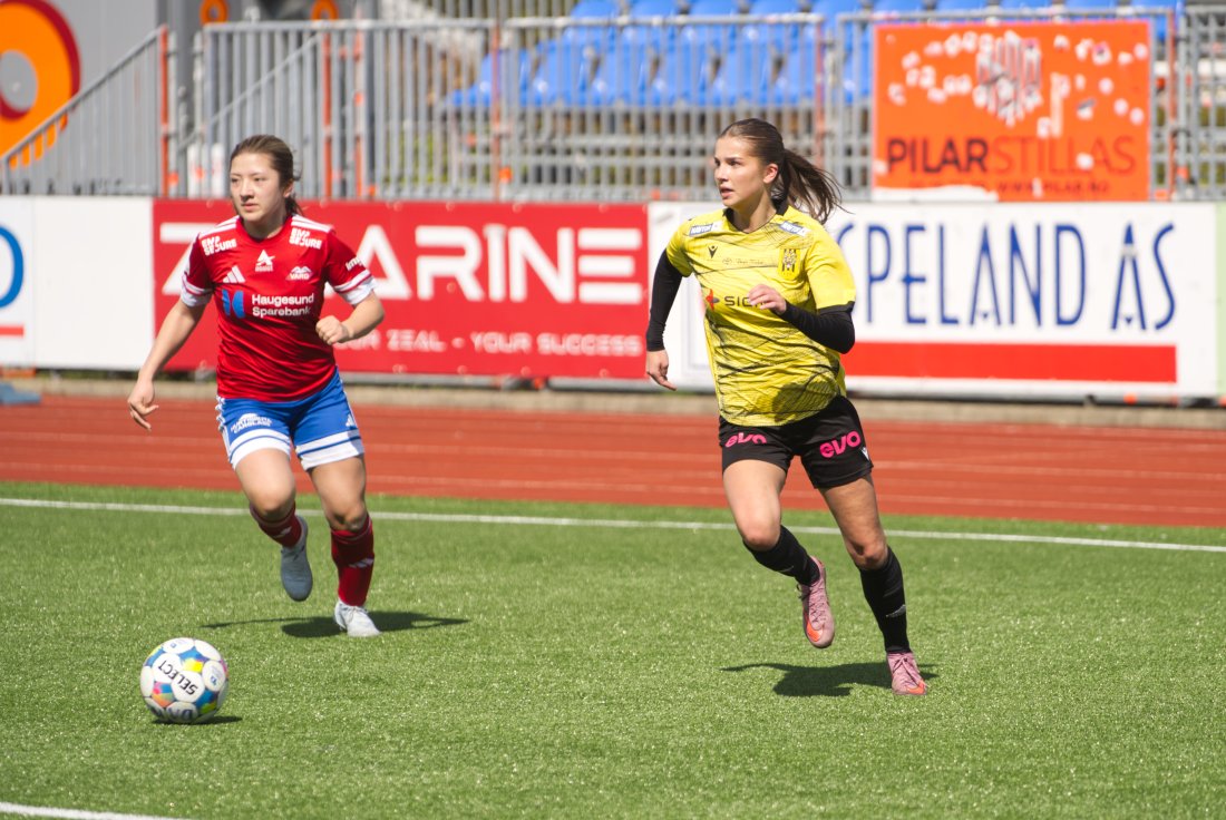 Eline jobbet som vanlig over hele banen